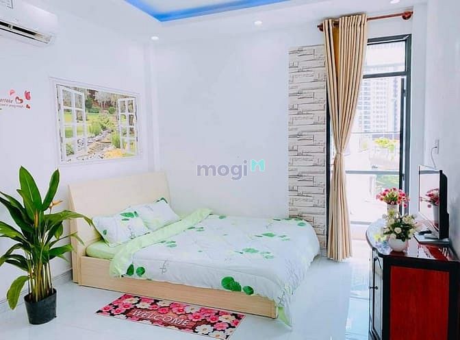 Hình ảnh Cho Thuê Căn Hộ Mini Mới Full Nội Thất,Ban Công 32M2 1PN Quang Trung