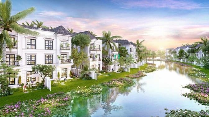 Hình ảnh Biệt Thụ View Sông Siêu Sang - Trả Trước chỉ từ 4,8 tỷ
