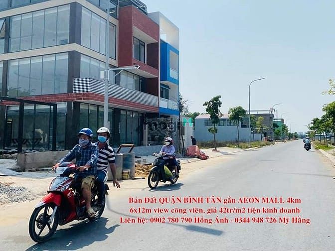 Hình ảnh Bán đất thổ cư khu dân cư mới Bình Tân cách AEON MALL 4km