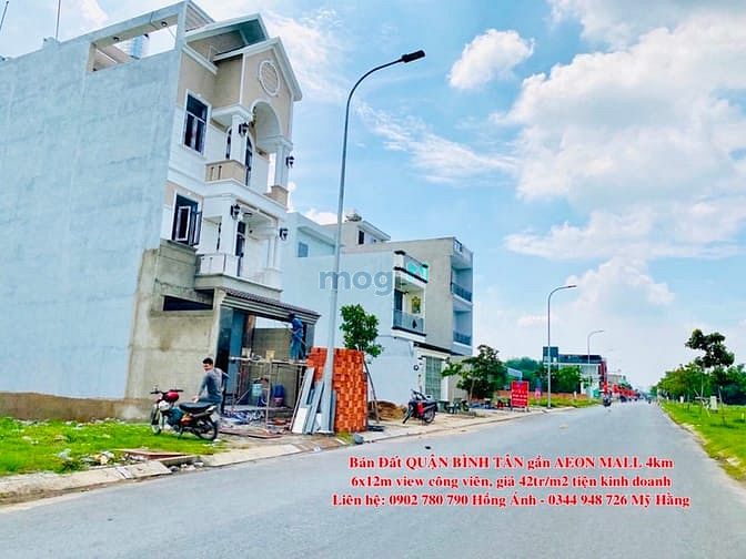 Hình ảnh Bán đất thổ cư khu dân cư mới Bình Tân cách AEON MALL 4km