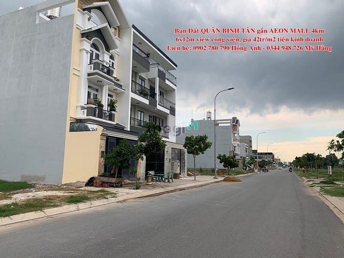 Hình ảnh Bán đất thổ cư khu dân cư mới Bình Tân cách AEON MALL 4km