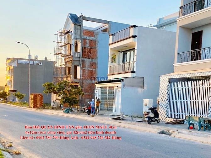 Hình ảnh Bán đất thổ cư khu dân cư mới Bình Tân cách AEON MALL 4km