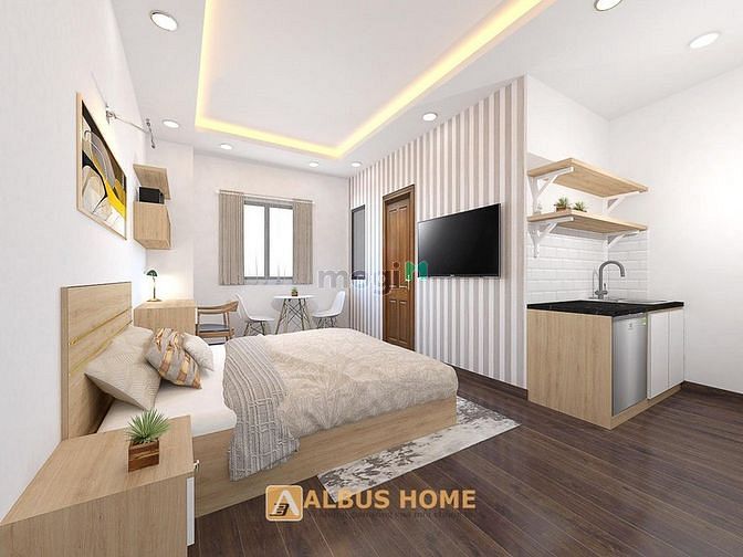 Hình ảnh Studio_full nội thất,cửa sổ_ngay mặt tiề Bitexco phố đi bộ Nguyễn Huệ,