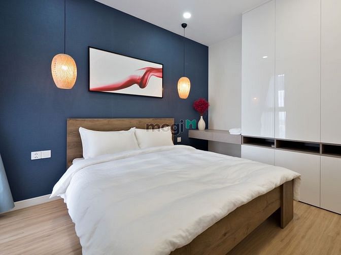 Hình ảnh Cho thuê chung cư Millennium Q4, 65m2, 2PN, view hồ bơi, full nội thất