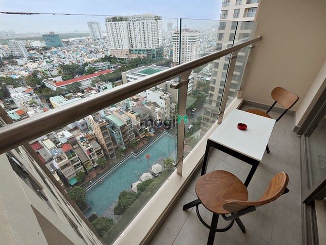 Hình ảnh Cho thuê chung cư Millennium Q4, 65m2, 2PN, view hồ bơi, full nội thất
