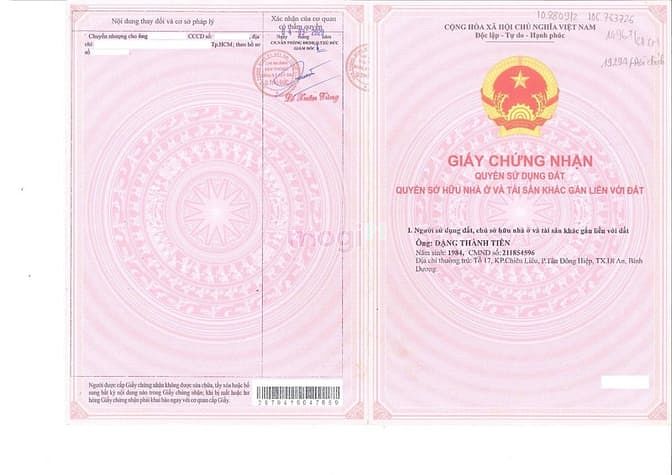 Hình ảnh Bán lô đất 8x32,5 đã tách 2 sổ riêng MT đường 13 Linh Xuân,Thủ Đức