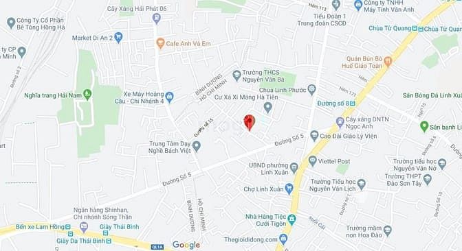Hình ảnh Bán lô đất 8x32,5 đã tách 2 sổ riêng MT đường 13 Linh Xuân,Thủ Đức