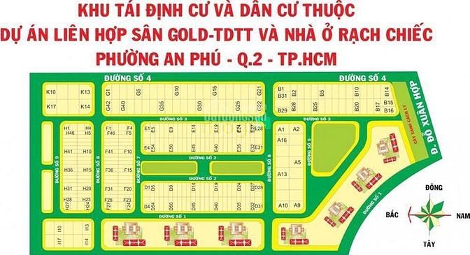 Hình ảnh Bán đất KDC Nam Rạch Chiếc ngay góc đường Đỗ Xuân Hợp và Song Hành