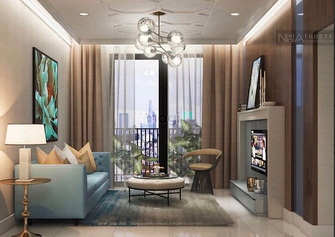 Hình ảnh ✔ Cho thuê CHCC HÀ ĐÔ CENTROSA 107m 2pn 2wc - Nội thất đầy đủ