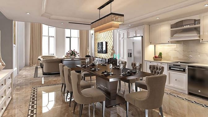 Hình ảnh Penthouse The View Riviera Point tầng cao nhất, view toàn thành phố