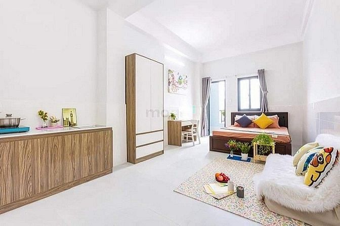 Hình ảnh căn hộ mini, dịch vụ cao cấp có bancon thoáng mát tân bình rẻ