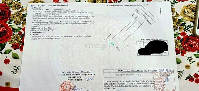 Hình ảnh Cần bán đất nền Tân Thông Hội, Củ ChI