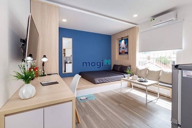 Hình ảnh Cho Thuê Căn Hộ Dịch Vụ Có Thang Máy Full Nội Thất Đường Lê Quang Định