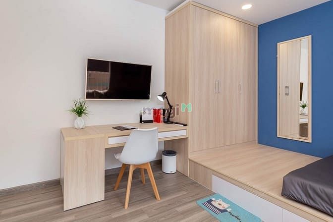 Hình ảnh Cho Thuê Căn Hộ Dịch Vụ Có Thang Máy Full Nội Thất Đường Lê Quang Định