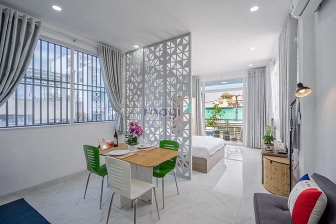 Hình ảnh Cho Thuê Căn Hộ 1Phòng Ngủ, 2 Phòng Ngủ, Studio, Có Gác. Trung Tâm Q1