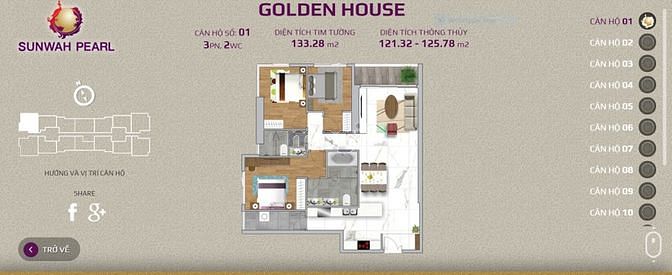 Hình ảnh Cần bán Trang Chủ MB66.COM / Đăng Ký Tặng 66K Sunwah Pearl 3PN 133m2 giá chỉ 9.3 tỷ