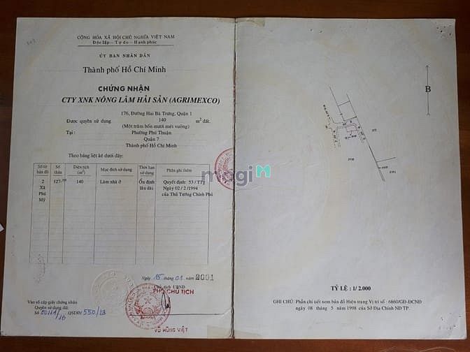 Hình ảnh Tôi bán đất 2MT lô 19D sau lưng điện máy xanh Huỳnh Tấn Phát 8x18=140