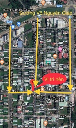 Hình ảnh Bán cặp nền góc kdc Diệu Hiền P. Phú Thứ, Q. Cái Răng, TPCT