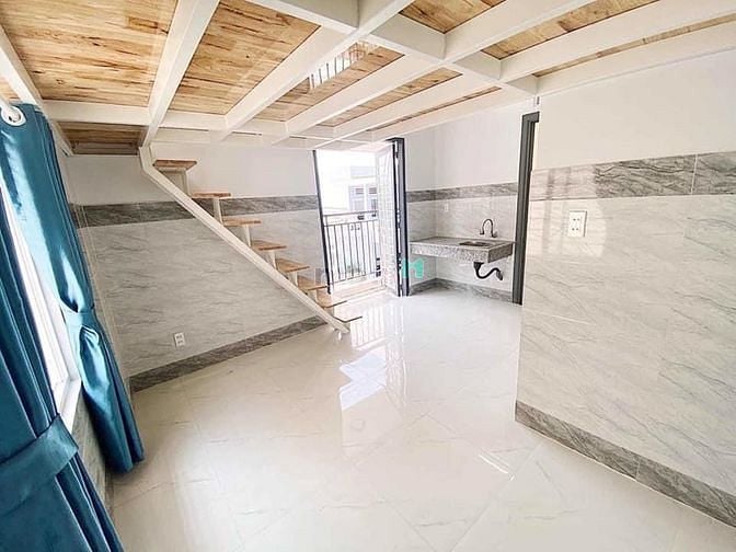 Hình ảnh Duplex bancon Quận 7 gần kcx Tân Thuận thoáng mát