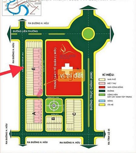 Hình ảnh Bán đất nền biêt thư dự án Bệnh Viện Quận 2, đường Lê Văn Thịnh.(5x21)