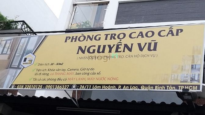 Hình ảnh PHÒNG TRỌ có THANG MÁY, MÁY LẠNH, mới 100%, đường Tên Lửa