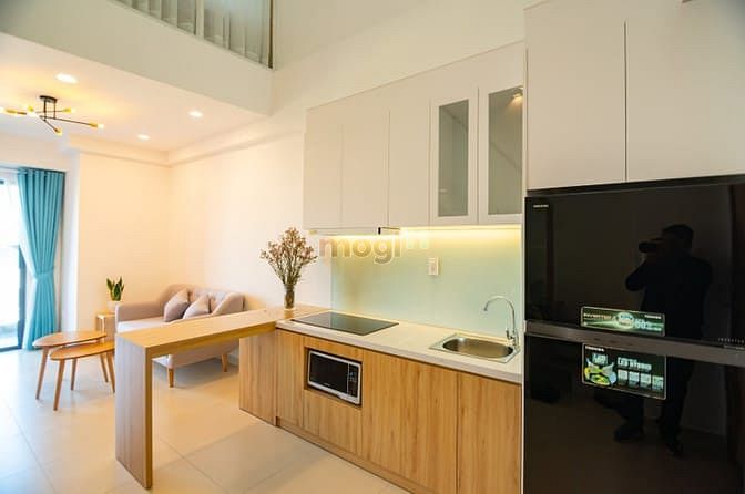 Hình ảnh Duplex M-One đầy đủ nội thất - view Bitexco đẹp lung linh
