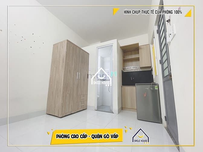 Hình ảnh Phòng mới, đủ nội thất gần Phan Văn Trị, ĐH Văn Lang cs3