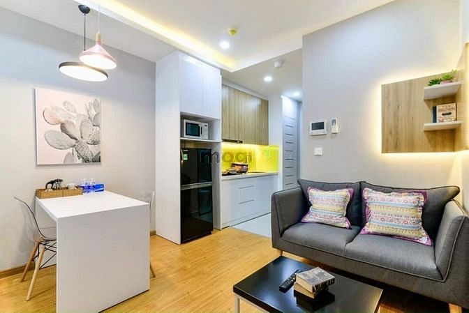 Hình ảnh ✔ Cho thuê CHCC MASTERI MILLENNIUM Studio - Nội thất đầy đủ