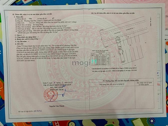 Hình ảnh Cần bán 4 lô liền kề MT Cầu Xây 2 Tân Phú Quận 9 diện tích 17x36