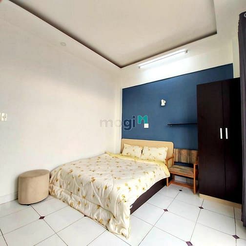 Hình ảnh Mb6623 nạp rút nhanh chóng 1PN 32m2 máy giặt riêng, Bancol thoáng mát. Phạm Văn Hai TB