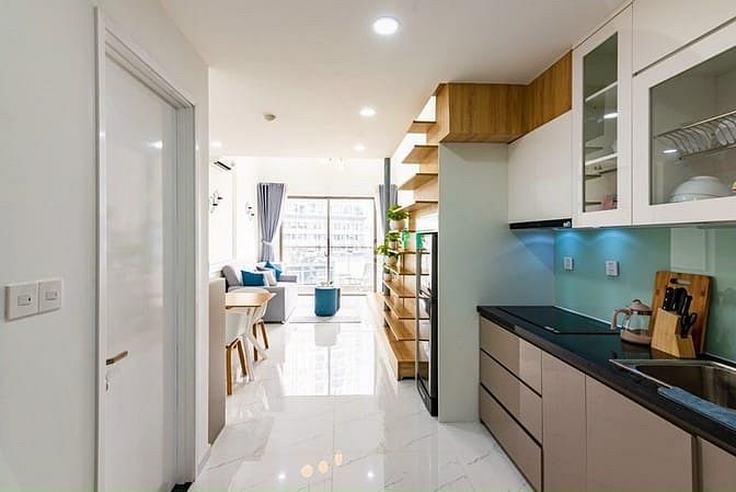 Hình ảnh ✔ Cho thuê CHCC DUPLEX MASTERI MILLENNIUM 40m 1pn 1wc, Nội thất đầy đủ