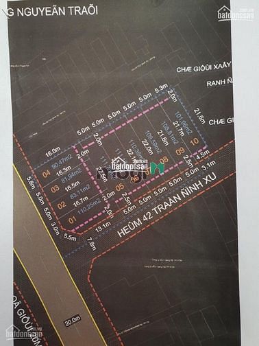 Hình ảnh Bán lô số 9 hẻm 8m Trần đình Xu P.cô Giang quận 1, 108m2 (5mx21.8m)
