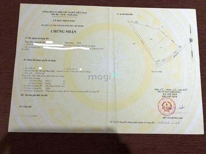 Hình ảnh Cần bán gấp lô đất Vườn, Củ Chi, 4532m2, SHR, khu dân cư hiện hữu