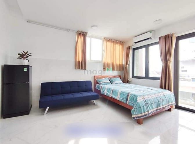 Hình ảnh Mb6623 nạp rút nhanh chóng Studio, 1PN siêu đẹp mới 100% có ban công Hàng Xanh bình thạnh