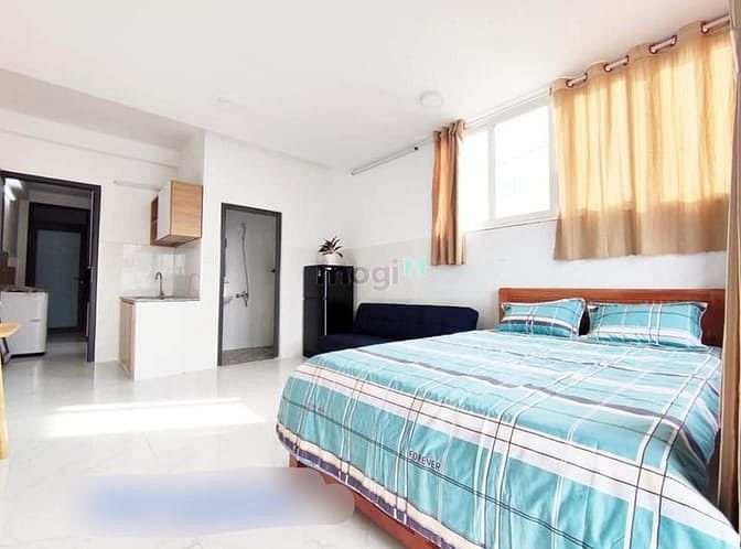 Hình ảnh Mb6623 nạp rút nhanh chóng Studio, 1PN siêu đẹp mới 100% có ban công Hàng Xanh bình thạnh