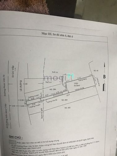 Hình ảnh Chủ cần ra gấp mt Phan văn trị P13, giá 7 tỷ 1