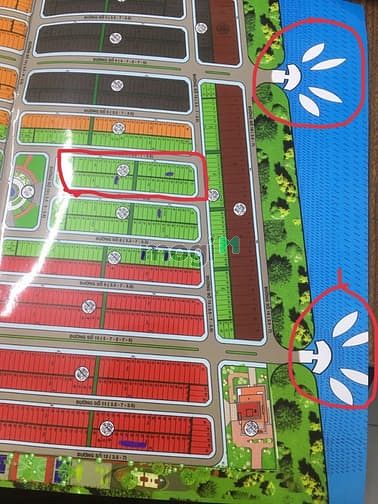 Hình ảnh Bán gấp 2 nền gần bến Cảng 80m2 100% thổ cư 387tr