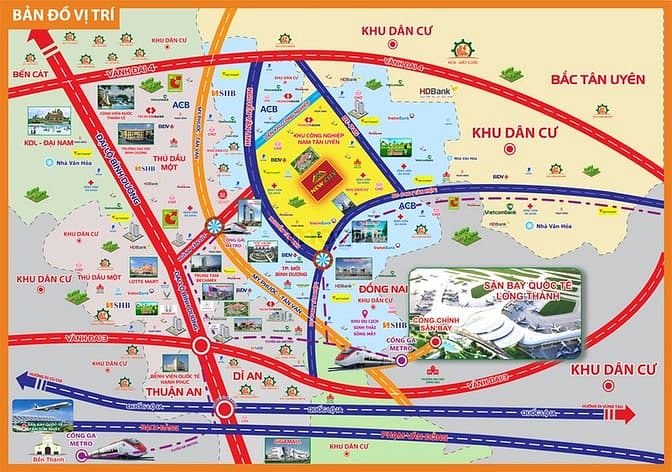 Hình ảnh Bán gấp 7 lô đất Dự án Khu đô thị New City Bình Dương