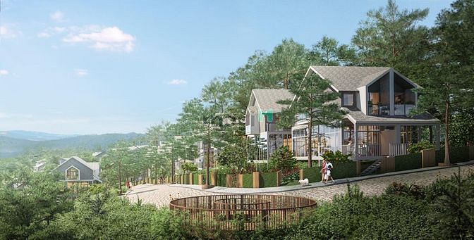 Hình ảnh Khu Biệt thự du lịch sinh thái nghỉ dưỡng Le Bonheur 868tr -130 m2