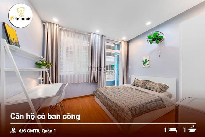 Hình ảnh cho thuê CHDV tại trung tâm Q1
