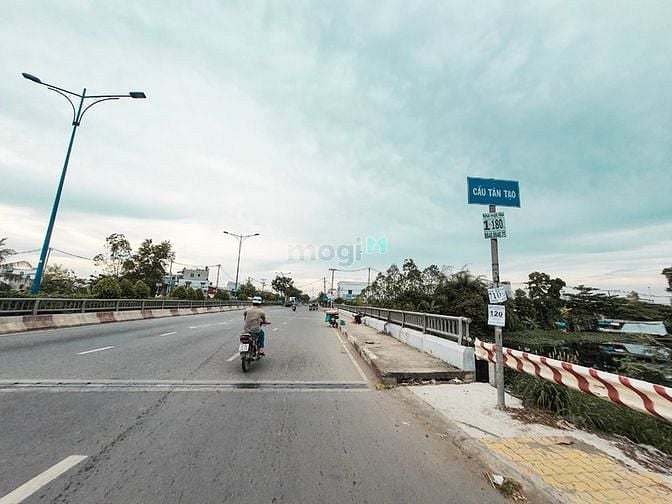 Hình ảnh Đất thổ cư lô kế góc 5x21m, ngay cầu Tân Tạo giá 4,45 tỷ, sổ riêng