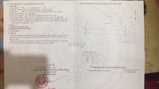 Hình ảnh Bán 3 lô đất liền kề phường tân tạo quận bình tân