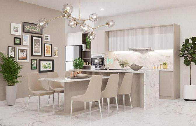 Hình ảnh Cho thuê Panorama, Pmh, Quận 7 DT: 146m2, 3PN, nhà đẹp. Giá 28tr/tháng