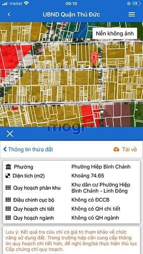 Hình ảnh Chính chủ Bán Đất gấp Quận Thủ Đức 74.7m²