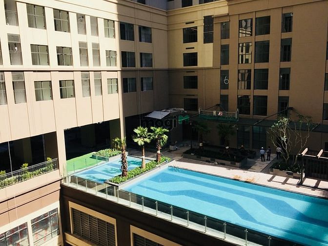 Hình ảnh Cho thuê 1PN+1 Saigon Royal Quận 4, giá 12.5 triệu, có bếp, máy lạnh