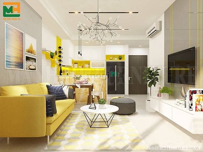 Hình ảnh Cho thuê officetel The Pegasuite, Quận 8, 37m2, 1 phòng ngủ, 1 WC