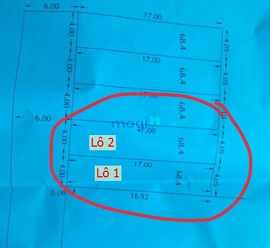 Hình ảnh Hàng hót 2 miếng đất đường Hương Lộ 2 4x17m giá 3 TỶ 5 TRĂM