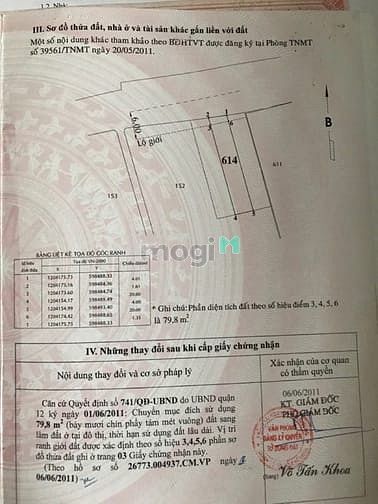 Hình ảnh Bán Đất Mặt Tiền 4x20 Thới An 8, P. Thới An, Quận 12