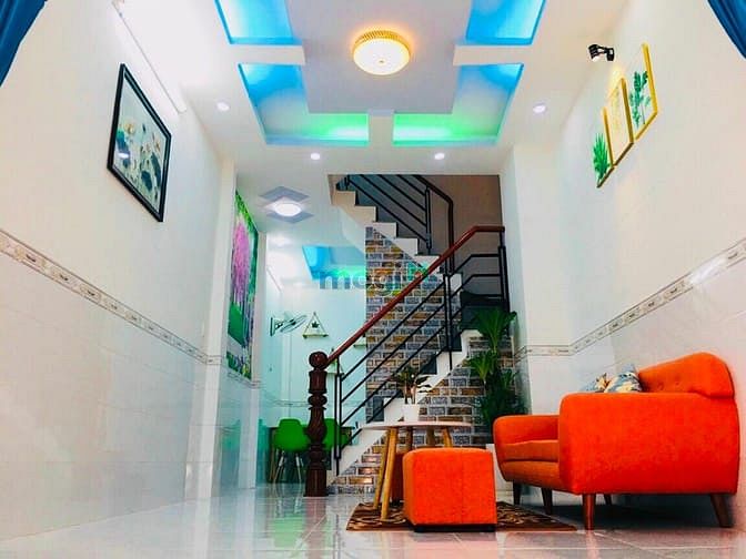 Hình ảnh Nhà Đẹp 2 Lầu Đường Số 2 Gò Vấp SHR