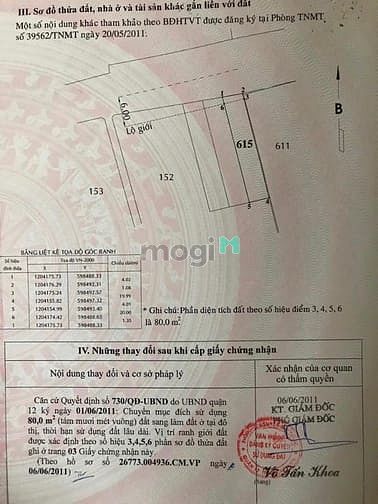 Hình ảnh Bán Đất Mặt Tiền 4x20 Thới An 8, P. Thới An, Quận 12